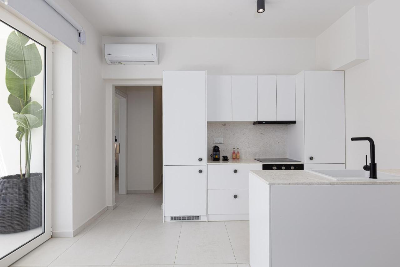 Modern Villa Casa Filo Verde With Private Pool & Bbq,200M From The Beach Plakias Bagian luar foto