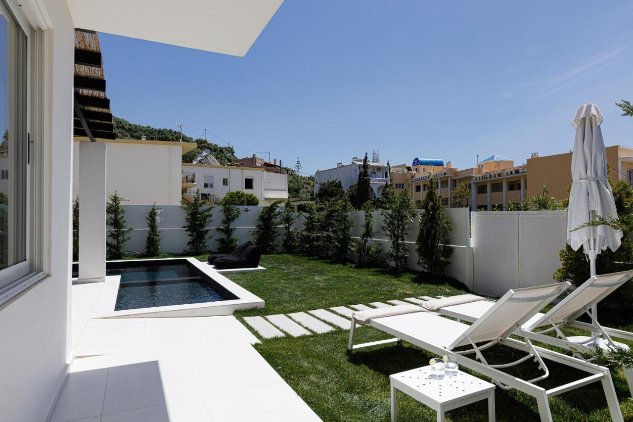 Modern Villa Casa Filo Verde With Private Pool & Bbq,200M From The Beach Plakias Bagian luar foto