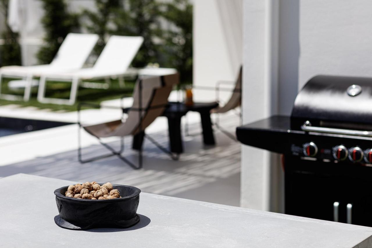 Modern Villa Casa Filo Verde With Private Pool & Bbq,200M From The Beach Plakias Bagian luar foto