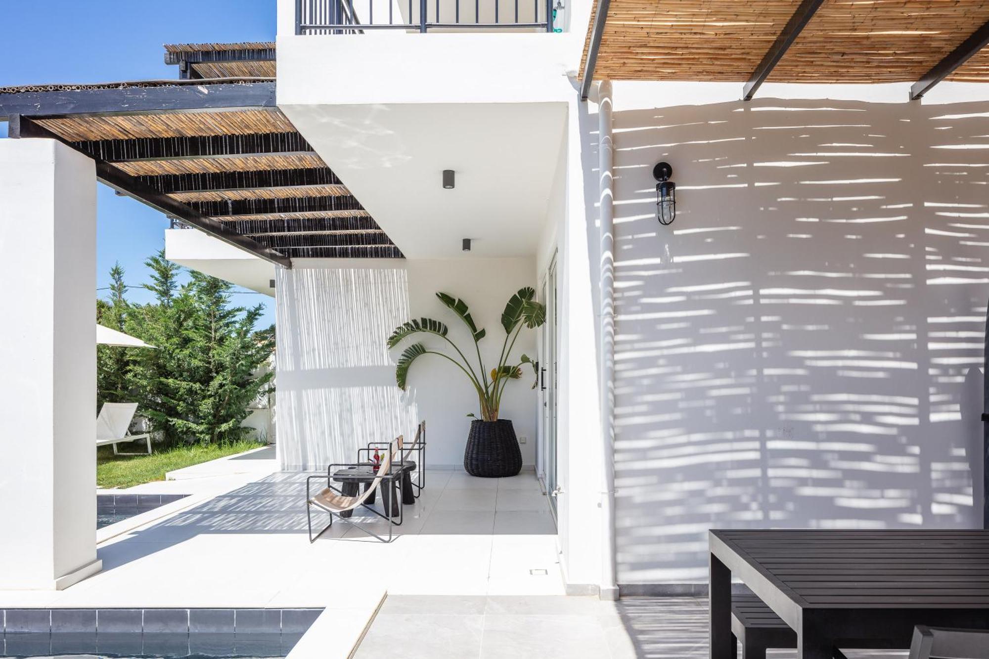 Modern Villa Casa Filo Verde With Private Pool & Bbq,200M From The Beach Plakias Bagian luar foto